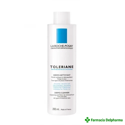 Lapte demachiant pentru piele intoleranta si sensibila Toleriane x 200 ml, La Roche-Posay